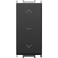 Intrerupator storuri negru 1-0-216AX 250V, TEM Modul TEM-SM40SBNT10-U