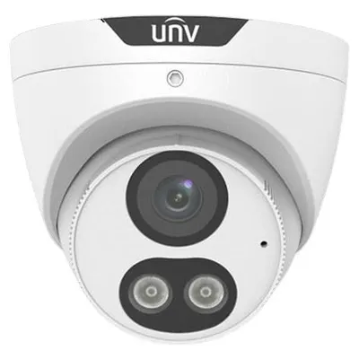 Camera IP Uniview IPC3618SB-ADF28KMC-I0, 8MP, 4K, lentila 2.8 mm, IR 30m, Alarma, Microfon, Difuzor, protectie perimetrala, slot card 256GB