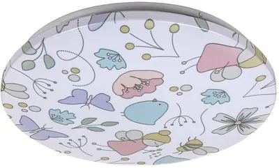 Plafonieră LED pentru copii Rabalux - Hanka 3416, 24W, 3000K, 1560lm, 7 x 38 cm, multicoloră