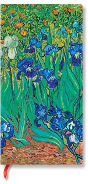 Agendă Paperblanks Van Gogh's Irises - Slim, 88 foi