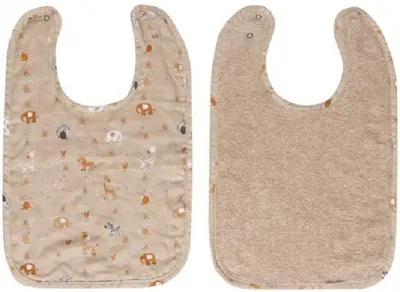 Set de bavete Bebe-Jou - Steppe, 2 buc