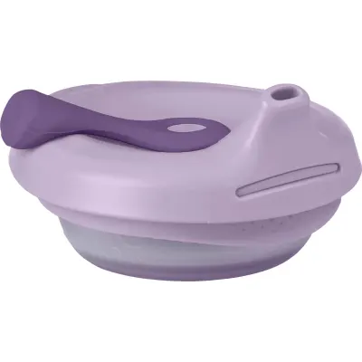 B.Box Snack Box săculeț pentru mâncare reincarcabil Purple 110 ml