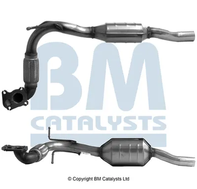 Catalizator Euro 3 Potrivit Seat Arosa, Cordoba, Ibiza Iii; Skoda Fabia I; Vw Lupo I, Polo 1.4d 1999-2008