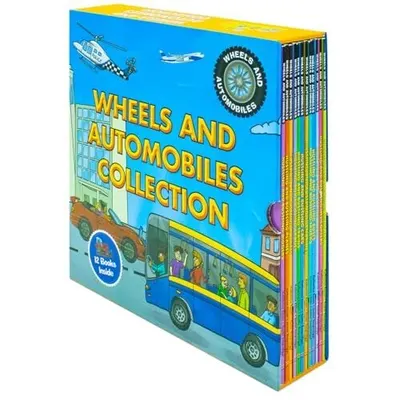 Wheels and Automobiles Collection - 12 Books Set