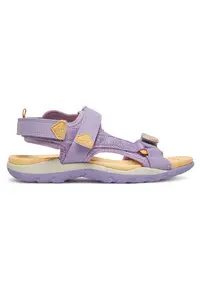 Sandale copii violet - textil