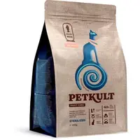 Hrana Uscata Petkult Adult Care Sterilized Pisici, Continut Ridicat de Somon, 400 g