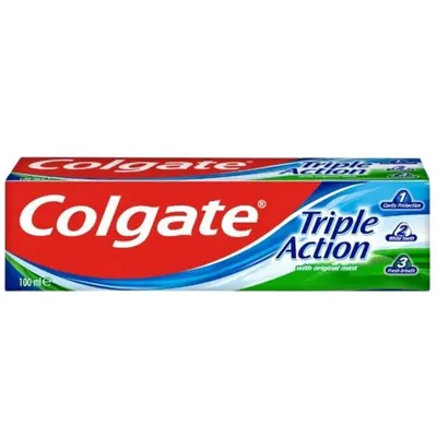 Pasta de dinti Colgate Triple Action, 100 ml Engros