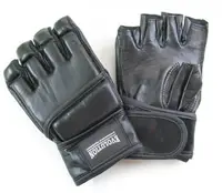 Mănuși Evolution MMA RM-200-10, piele sintetică, velcro, negru