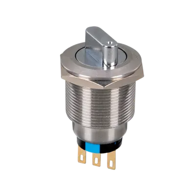 Two Position Switch With Arrest El-22x2 1no+1nc Ip65 Red