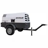 Motocompresor ROTAIR MDVN 53 ECO5 presiune 7 bar debit 5000 l/min KOHLER 49 cp, tractabil omologabil