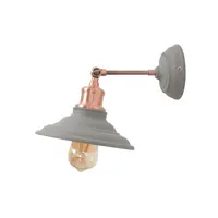 Corp de iluminat aplicat perete - Wall Fixture LORET,7826,AC220-240V,50/60Hz,1*E27, max.40W, IP20, Diameter 20 cm, single, grey