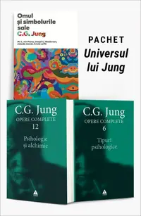 Pachet Universul lui Jung . Omul și simbolurile sale/Psihologie și alchimie/Tipuri psihologice