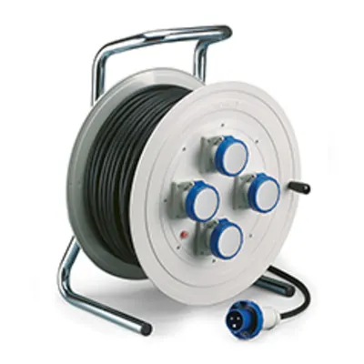 Derulator industrialnIP55 16A 2P+E 230V 50m