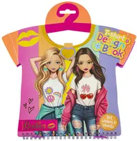 Carte de activități Moxy Besties - Design tricouri