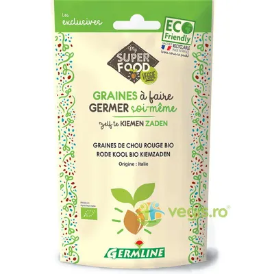 Seminte de Varza Rosie pentru Germinat Ecologic/Bio 100g