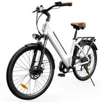 Bicicletă electrică urbană iScooter Ucitys, baterie de 36V 13Ah