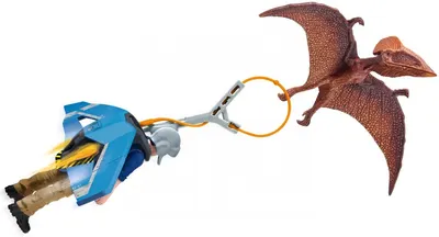 Set figurine Schleich Dinosaurs - Urmarire cu Jetpack