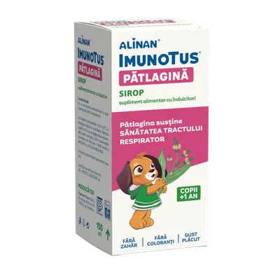 Sirop Alinan Imunotus cu Patlagina, 150ml, Fiterman
