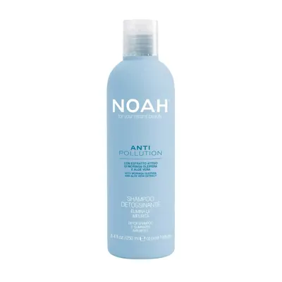 Sampon detoxifiant cu Moringa si Aloe Vera, 250ml, Noah