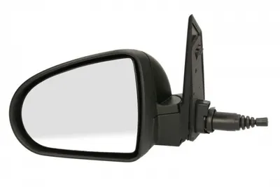 Oglinda stanga mecanica asferic, crom, grunduita MITSUBISHI COLT intre 2004-2012