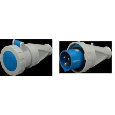 Pachet Complet: Priza Industriala pe Cablu IP67 63A 400V 5 Poli + Fisa Industriala pe Cablu IP67 63A 400V 5 Poli - Conexiuni Trifazate de Inalta Putere, Ultra-Rezistente