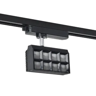 Pfld Spot pe Sina 2-Linii 20w 30° 4000k Negru