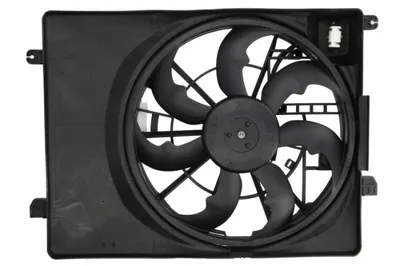 Ventilator radiator (cu carcasa) potrivit HYUNDAI IX35, TUCSON; KIA SPORTAGE IV 2.0 2.0D 2.4 11.13-09.22