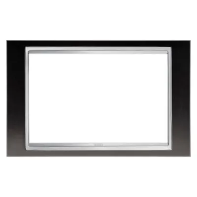 Placa ornament CProiector HORUS LUX - Standard englez - METAL - 2 modulS - BLACK ALUMINIUM - CProiector HORUS