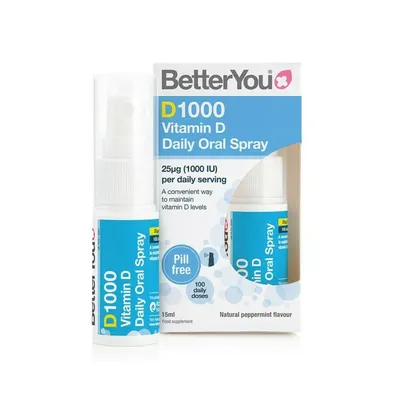 D1000 Vitamin D Oral Spray (15ml), BetterYou