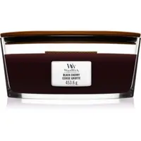 Woodwick Black Cherry lumânare parfumată cu fitil din lemn (hearthwick)