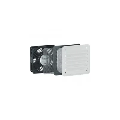 Ventilator cu metal louvre - IP32 - IK10 - 30/160 mᄈ/h - RAL 7035