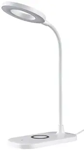 LED lampă cu încărcător wireless Rabalux - Hardin, IP20, 5W, 210-720 lm, alb