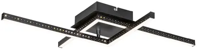 Plafonieră Rabalux - Casimir, LED, 23W, negru