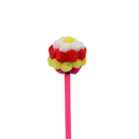 Creion figurină Flori predominant galben 22cm