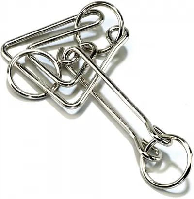 Puzzle de logica metalic Eureka - Racing Wire Puzzle # 19