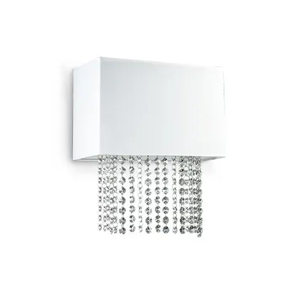 Aplica Phoenix, 2 becuri, dulie E14, L:300 mm, H:350 mm, Alb