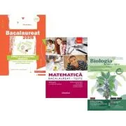 Pachet Bacalaureat 2026. Limba si literatura romana, Matematica M1. Teste si Biologie pe intelesul tuturor clasele 9-10