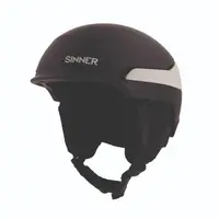 Căsca ski/snowboard SINNER Zermatt, Negru/Gri Deschis, Unisex