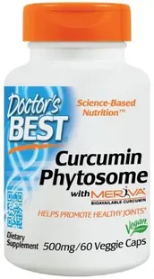 Curcumin Phytosome, 500 mg, 60 capsule, Doctor's Best