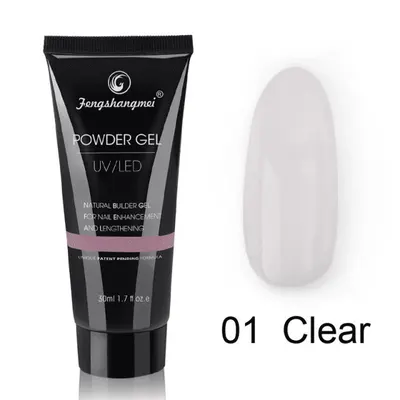 Polygel FSM 30gr- 01 Clear