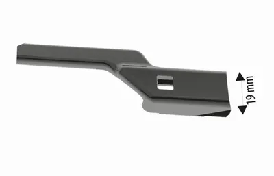 Lamela Stergator Fata (2 Buc) Exactfit 580 530mm Potrivit Mercedes Citan (mpv), Citan Mixto (double Cabin), Citan Minivan (w415); Mini Countryman (f60); Nissan Nv250; Porsche 718 Boxster 09.97