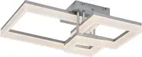 Plafoniera LED Rabalux - Amilia 71388, 22W, crom-alb