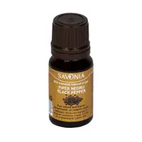 Ulei esential natural si pur de piper negru, 10ml, Savonia