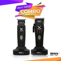 Set MRD - Masina de tuns - MRD - Vector - Black - 11.000 RPM - HC-999C + Masina de contur - MRD - Vector X3.0 - Neagra GMT-999C