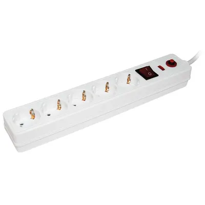 Power filtru SF-05K with a Selector 5 prizas 2P+PE/5 meters 3x1mm2