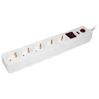 Power filtru SF-05K with a Selector 5 prizas 2P+PE/5 meters 3x1mm2