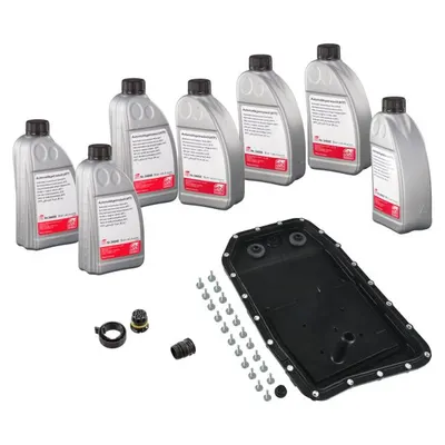 Kit schimb ulei cutie automata ZF 6HP26 6HP28 FEBI 7L - BMW Seria 3 E90, Seria 5 E60, X5 E70