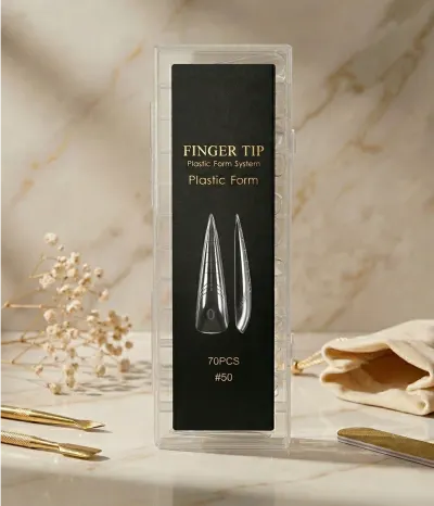 Tipsuri Reutilizabile Dual Form NO. #50 – Design Extreme Gothic Stiletto (70 buc)