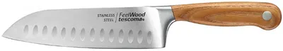 Cuțit Santoku Tescoma - FeelWood, 17 cm
