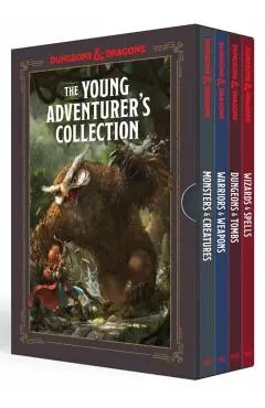 The Young Adventurer's Collection [Dungeons & Dragons 4-Book Boxed Set]: Monsters & Creatures, Warriors & Weapons, Dungeons & Tombs, and Wizards & Spe